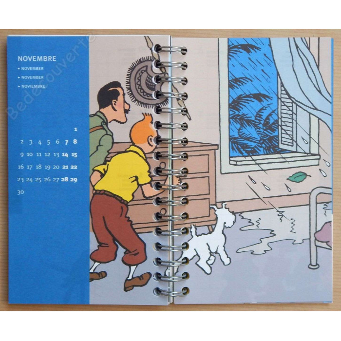 Herge - Agenda Tintin 2009