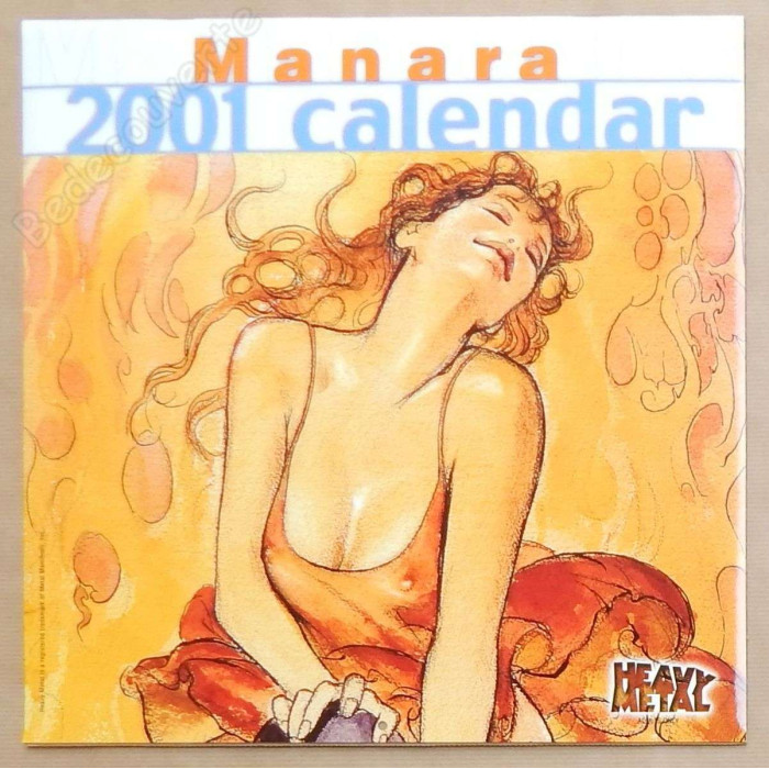 Manara - Calendrier 2001