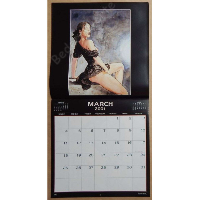 Manara - Calendrier 2001