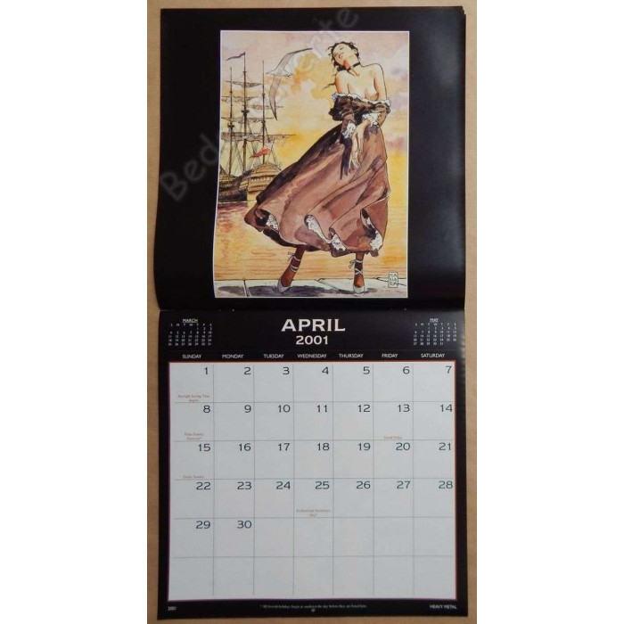 Manara - Calendrier 2001