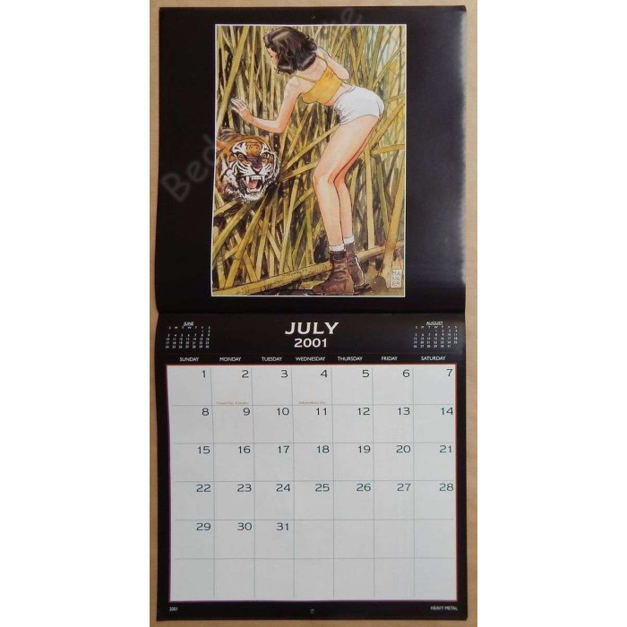 Manara - Calendrier 2001