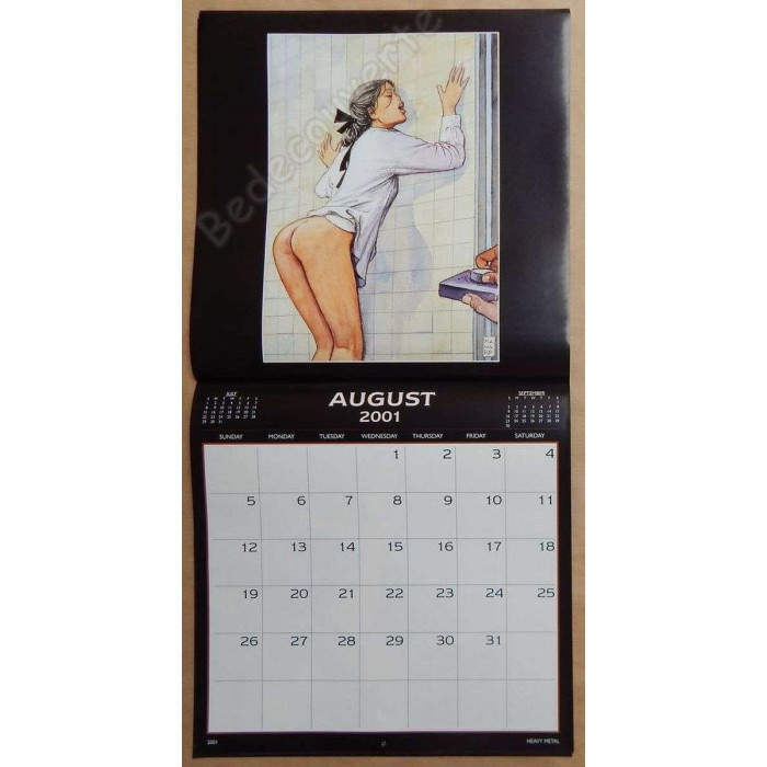 Manara - Calendrier 2001