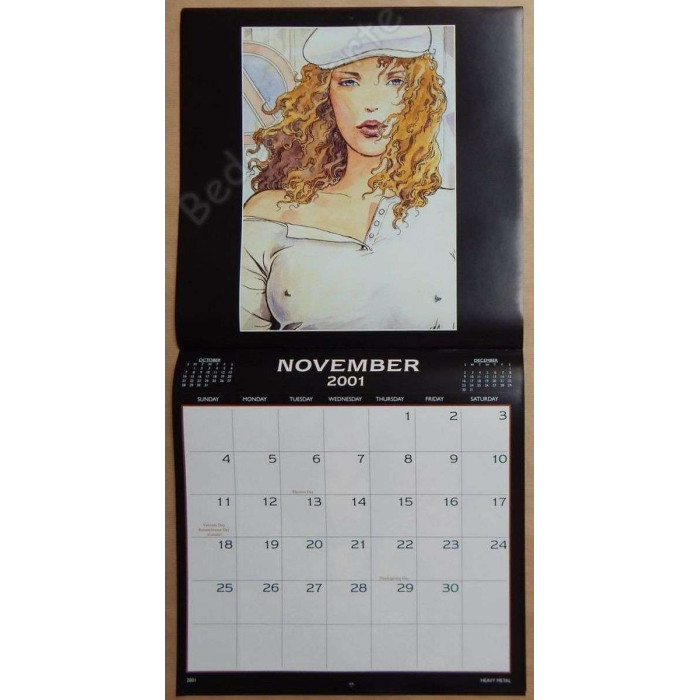 Manara - Calendrier 2001