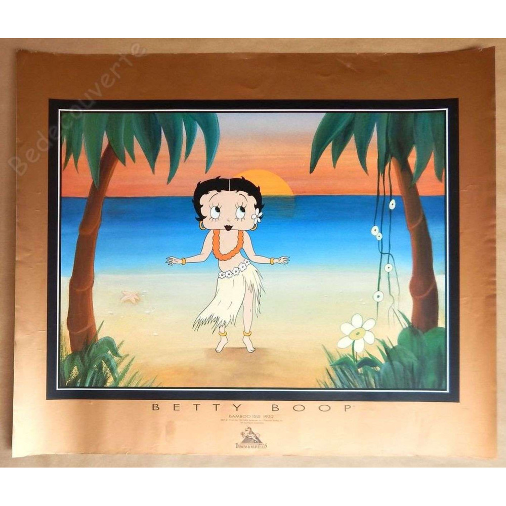 Fleischer Studios - Betty Boop Bamboo Isle