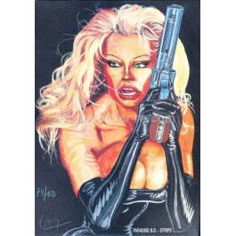 Affiche Lamy - Pamela Anderson BD