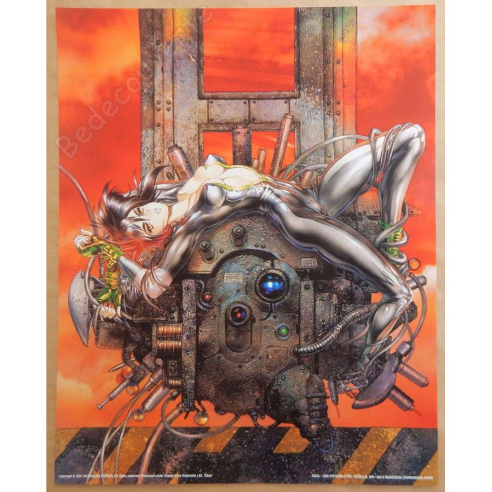 Masamune Shirow - 6 Affiches ManMachine Interface 40x50