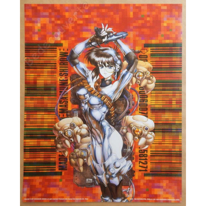 Masamune Shirow - 6 Affiches ManMachine Interface 40x50