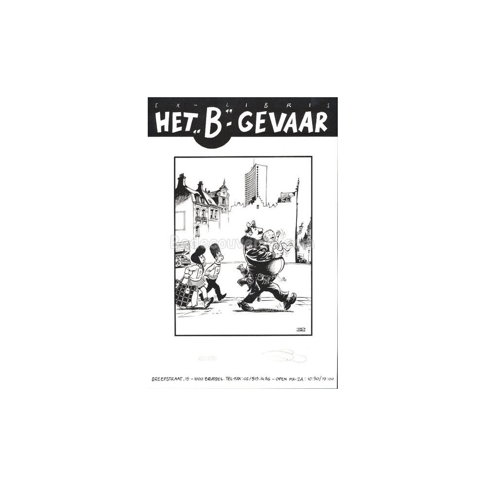 Affiche Stallaert - Neron 135 BD Affiche Stallaert - Neron 135 BD