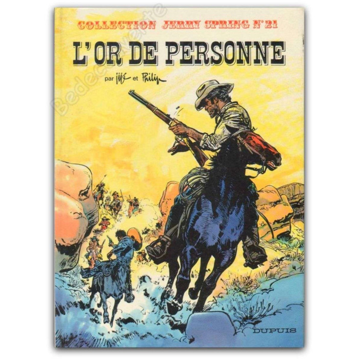 Jijé - Jerry Spring 21 L'or de personne
