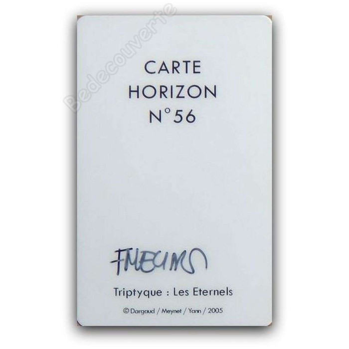 Meynet - Carte Horizon 56 Les Eternels Signée