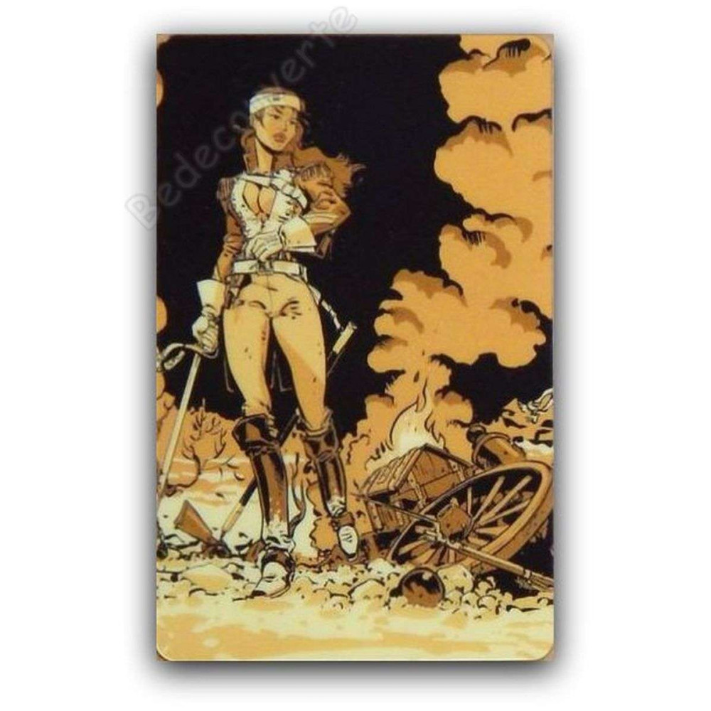 Meynet - Carte Horizon 70 Les amazones Signée Meynet - Carte Horizon 70 Les amazones Signée
