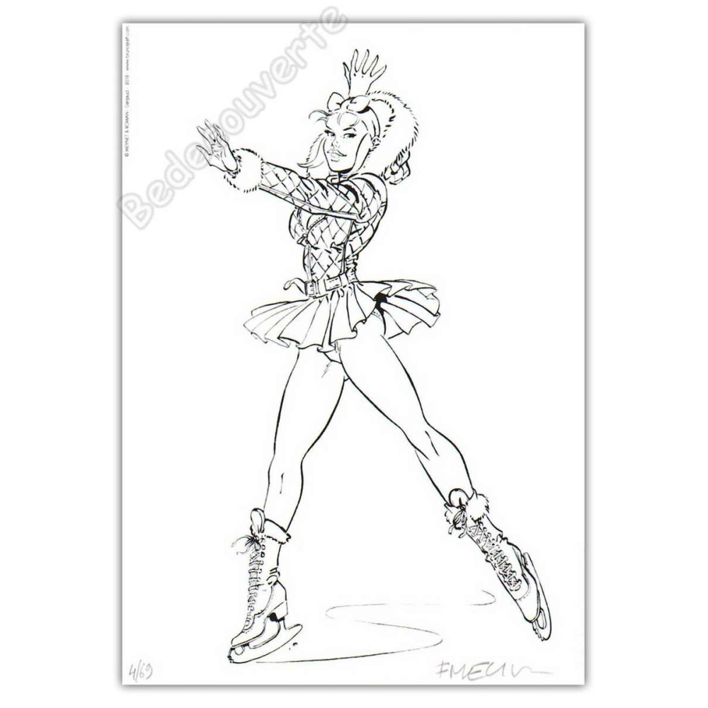 Meynet - Pin-up Mirabelle Patin NB 2018 Meynet - Pin-up Mirabelle Patin NB 2018