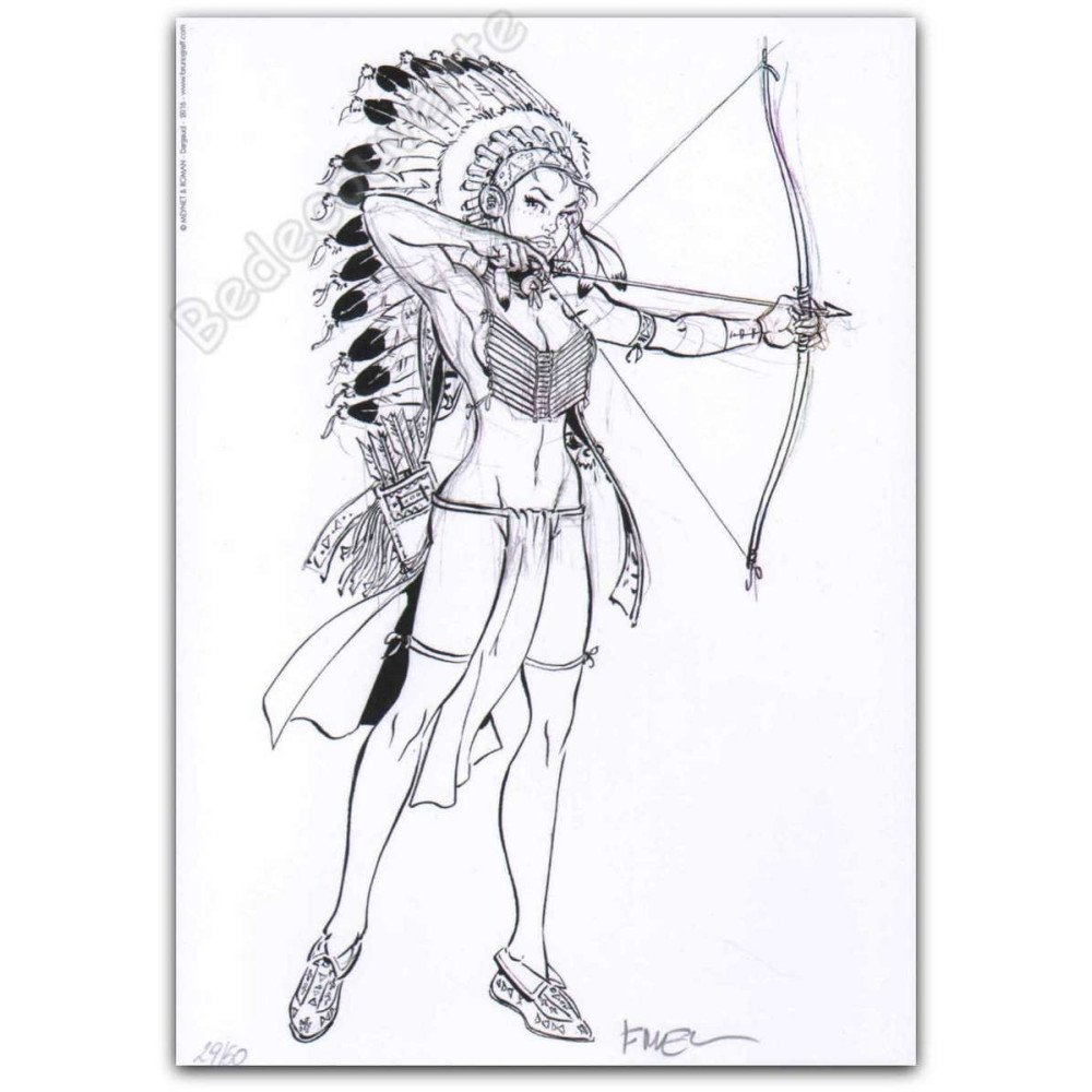 Meynet - Indienne Pin-Up NB 2016 Meynet - Indienne Pin-Up NB 2016