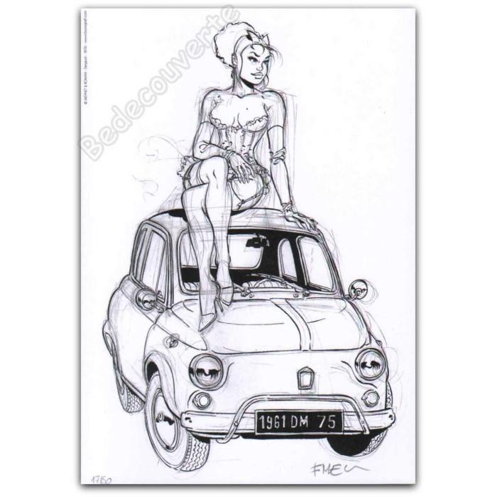 Meynet - Fiat 500 Pin-Up 2016 NB