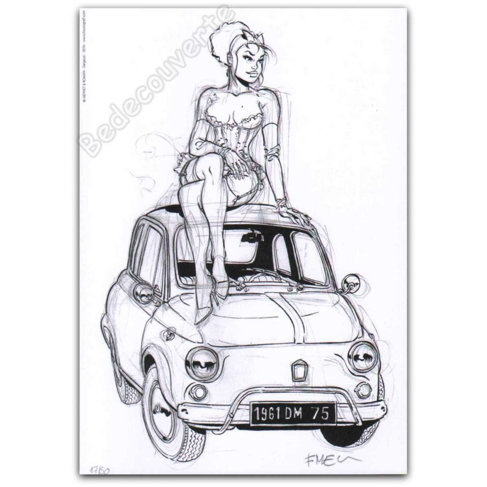 Meynet - Fiat 500 Pin-Up 2016 NB Meynet - Fiat 500 Pin-Up 2016 NB