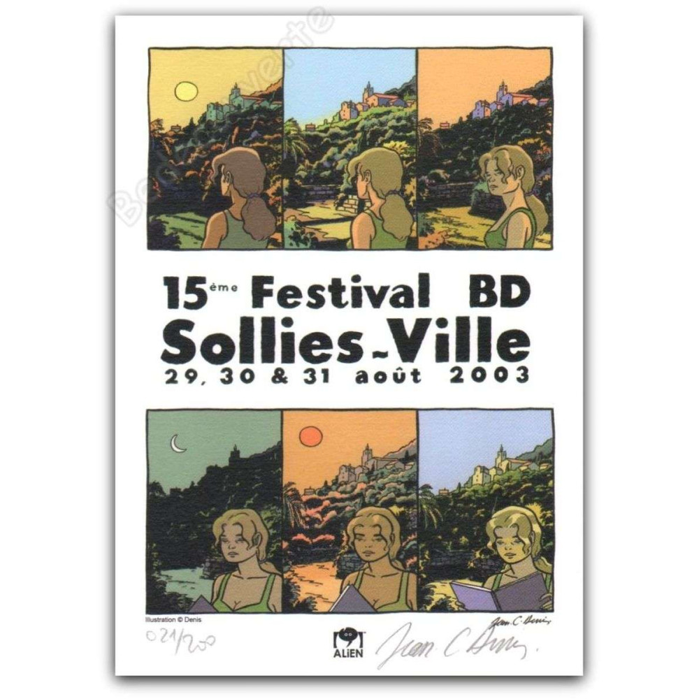 JC Denis - Festival BD Solliès 2003