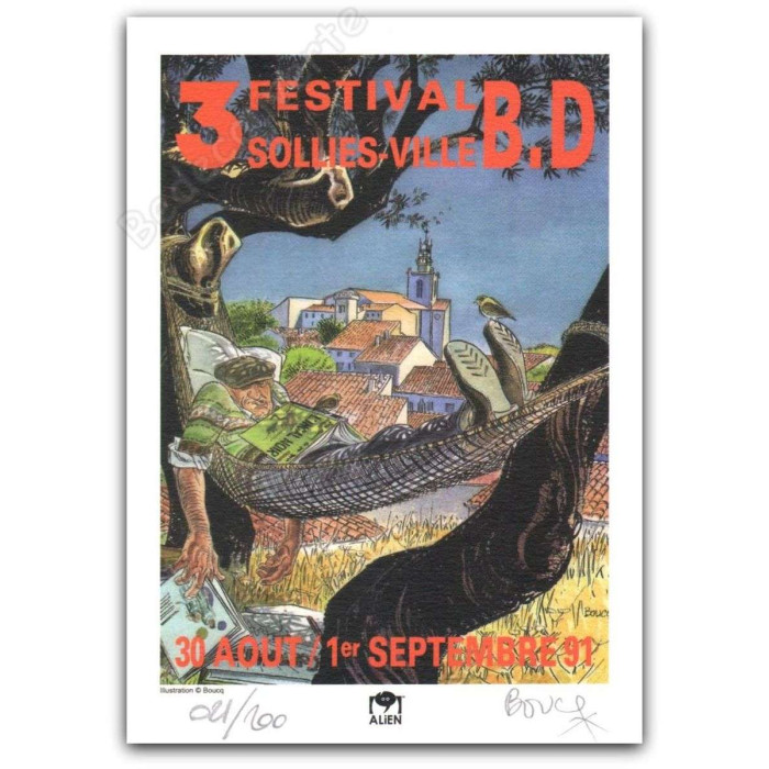 Boucq - Festival BD Solliès 1991