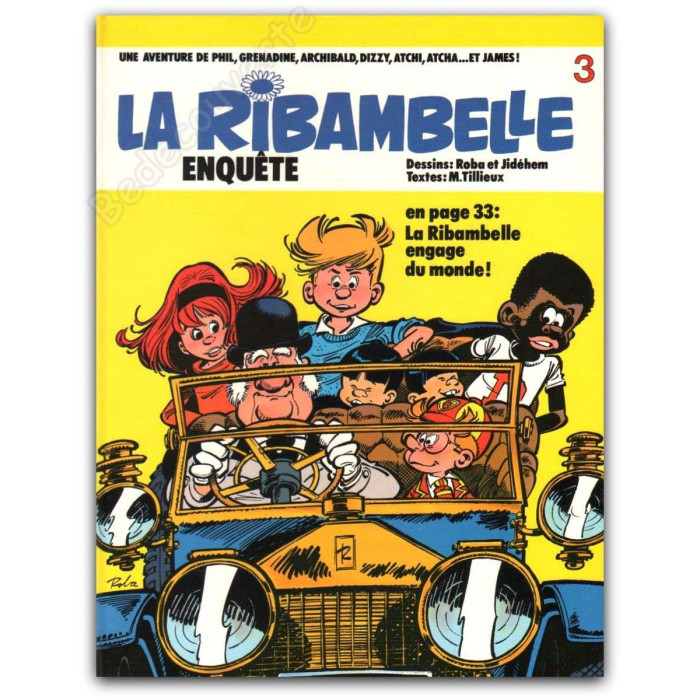 Roba Jidéhem - La Ribambelle 3 Enquête - EO