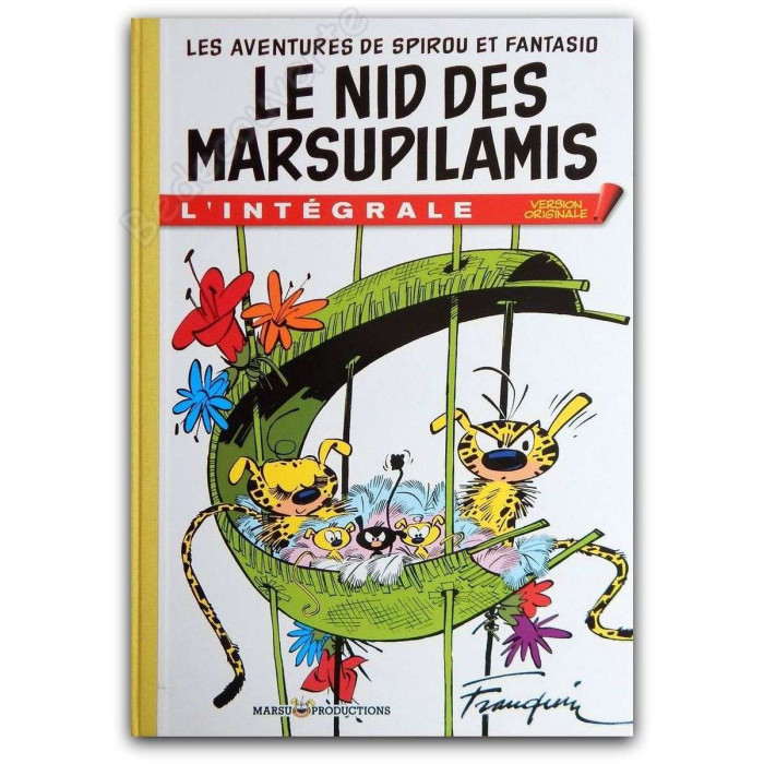 Franquin - Spirou et Fantasio Le nid des Marsupilamis L'intégrale Tirage de luxe