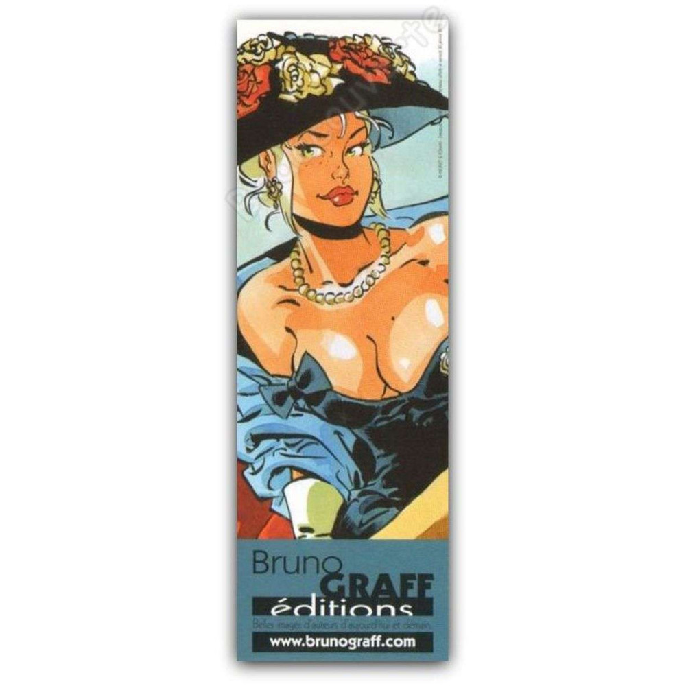 Meynet - Marque-page Angoulême 2015 Pin-up Mirabelle Champagne Meynet - Marque-page Angoulême 2015 Pin-up Mirabelle Champagne