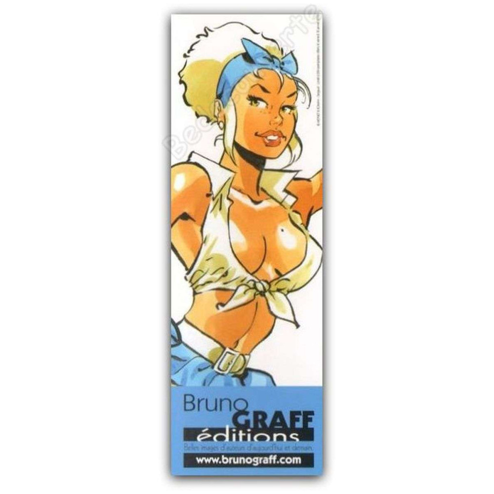 Meynet - Marque-page Angoulême 2016 Pin-up Jukeboxe Meynet - Marque-page Angoulême 2016 Pin-up Jukeboxe