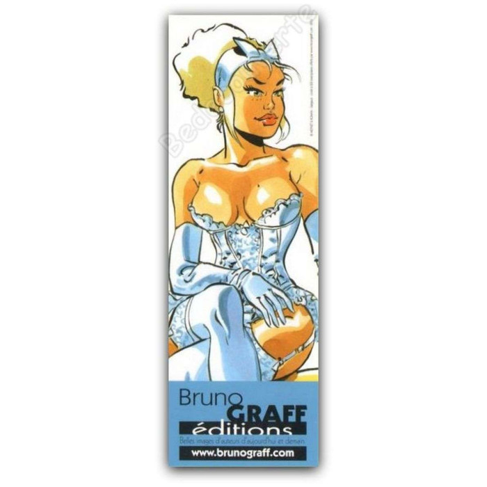 Meynet - Marque-page Angoulême 2016 Pin-up Mariée