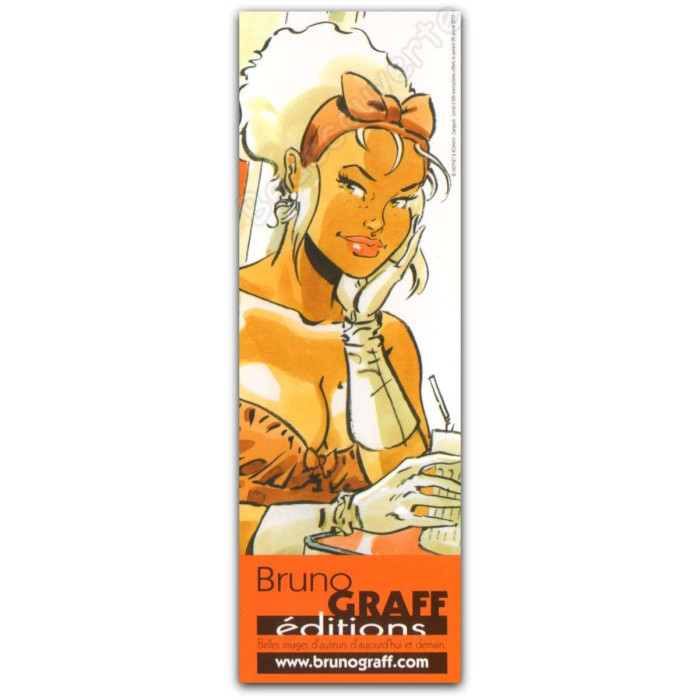 Meynet - Marque-page Angoulême 2017 Pin-up Bar