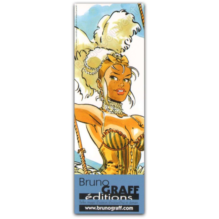 Meynet - Marque-page Angoulême 2017 Pin-up Balançoire