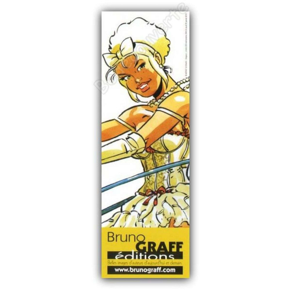 Meynet - Marque-page Angoulême 2018 Pin-up Mirabelle Guitare Meynet - Marque-page Angoulême 2018 Pin-up Mirabelle Guitare