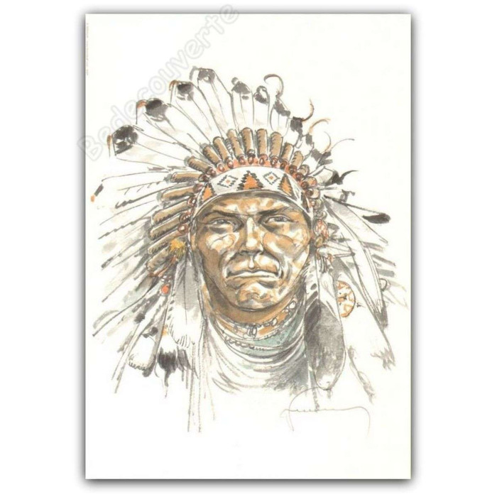 Hermann - Comanche Tête d'indien