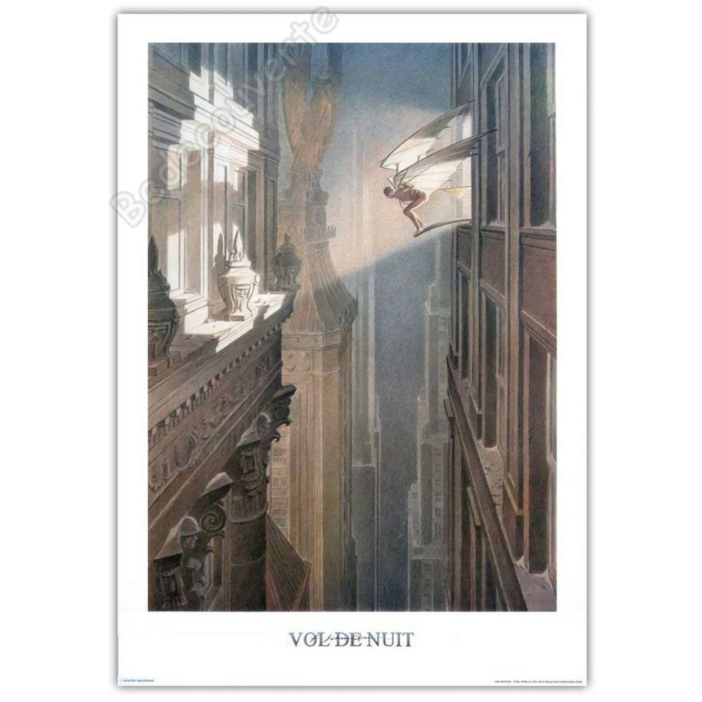 Schuiten - Vol de nuit 1000 Editions