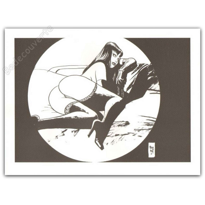 Jordi Bernet - Pin-Up 01 Chiara di notte