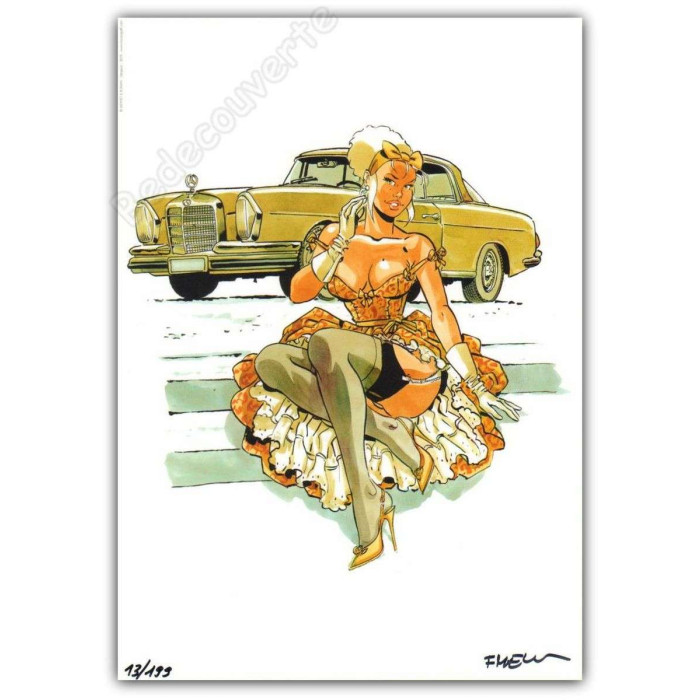 Meynet - Pin-up Mirabelle Mercedes 280 SE 2019