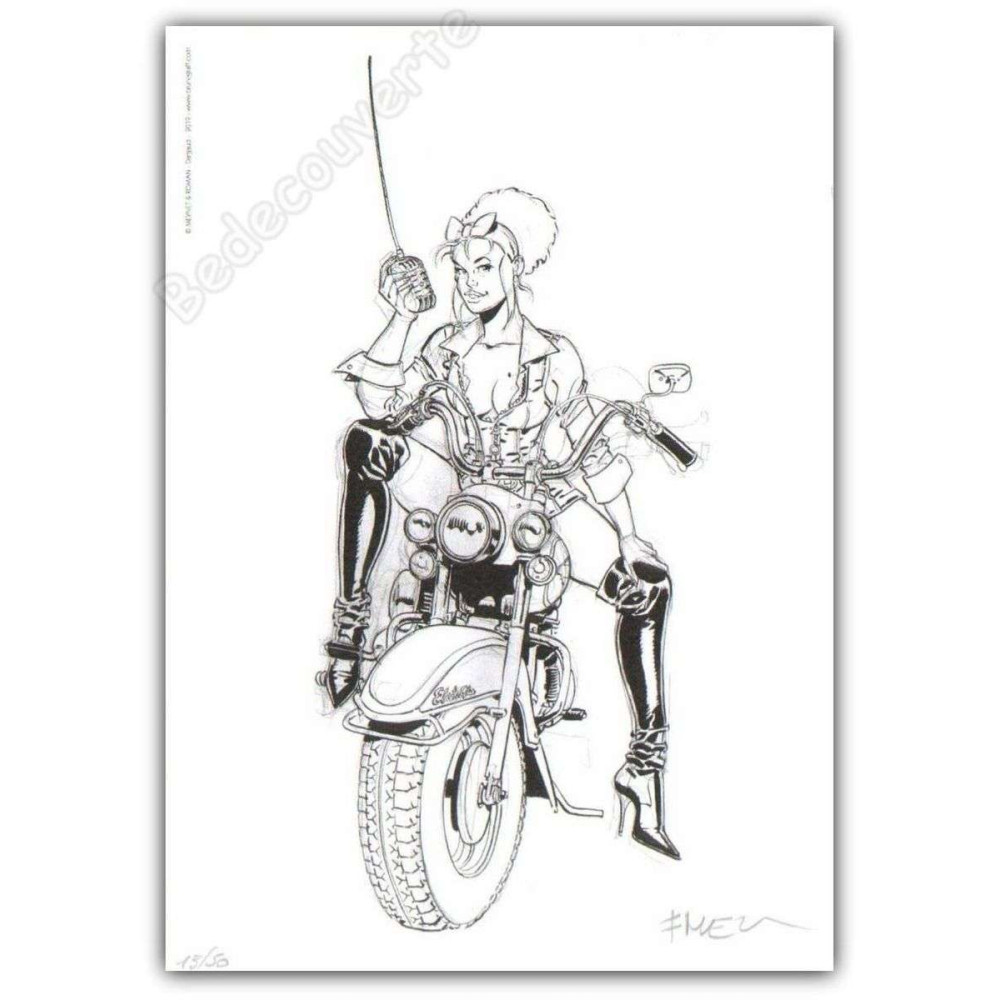 Meynet - Pin-up Mirabelle Moto NB 2019 Meynet - Pin-up Mirabelle Moto NB 2019