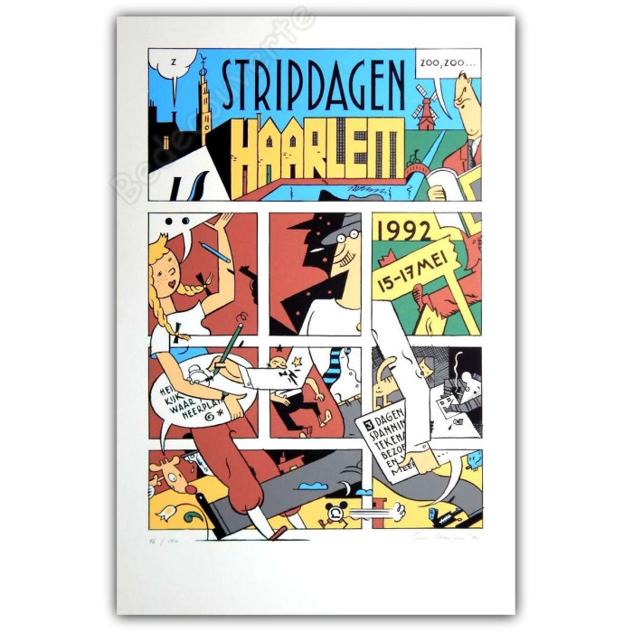 Ever Meulen - Stripdagen Haarlem Hommage BD