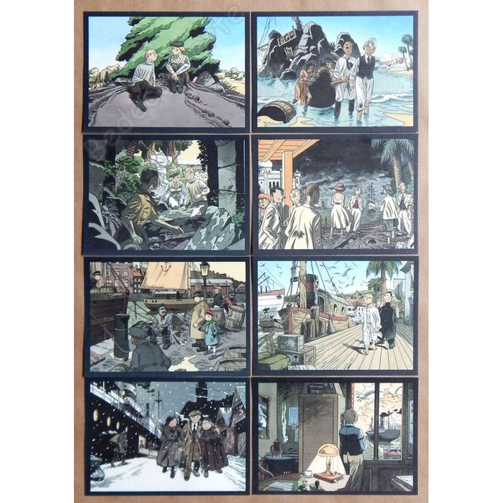 Le Gall - Lot de 8 cartes postales