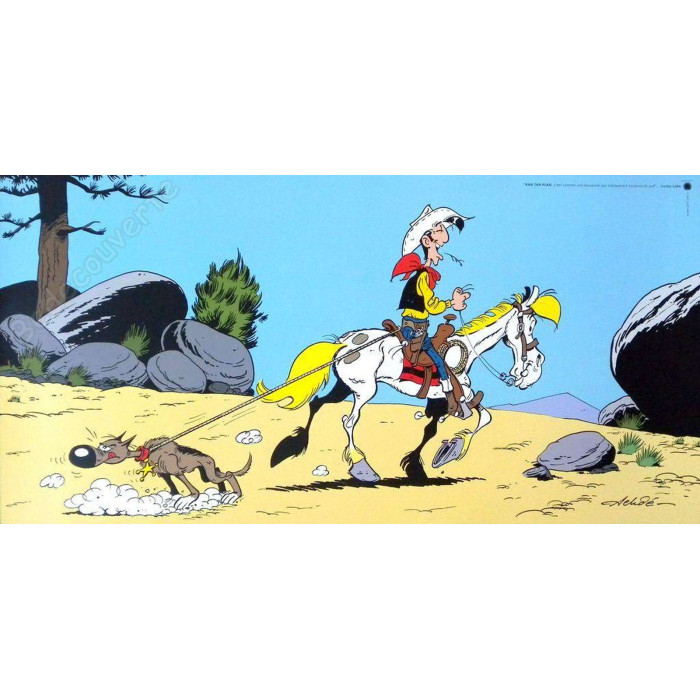 Achde - Lucky Luke Rantanplan 25x50