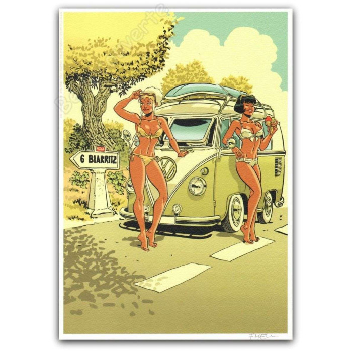 Meynet - Pin-up Mirabelle et Margot Combi Volkswagen 2018