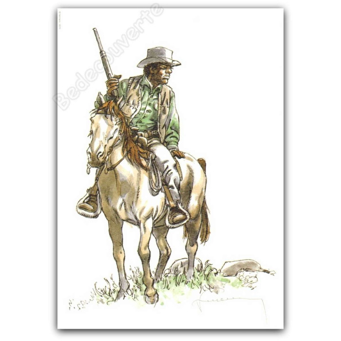Hermann - Comanche Red Dust à cheval