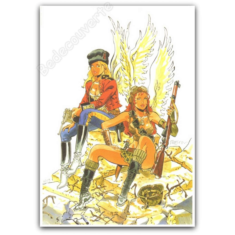 Meynet - Pin-up 2012 Ailes et Belles 3 Soldats Meynet - Pin-up 2012 Ailes et Belles 3 Soldats