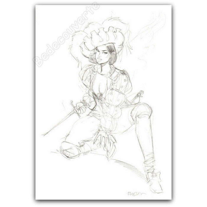 Meynet - Pin-up 2012 Ailes et Belles 3 Mousquetaire
