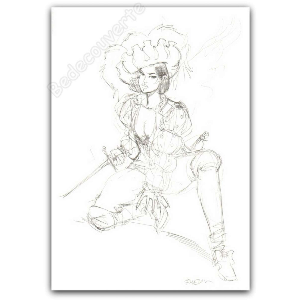 Meynet - Pin-up 2012 Ailes et Belles 3 Mousquetaire Meynet - Pin-up 2012 Ailes et Belles 3 Mousquetaire