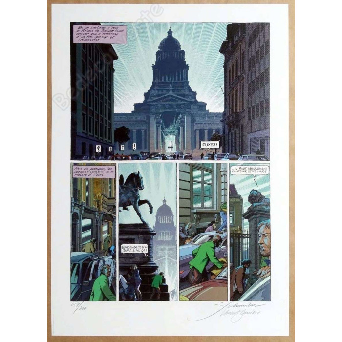 François Schuiten - Blake et Mortimer Le Dernier Pharaon Page 13