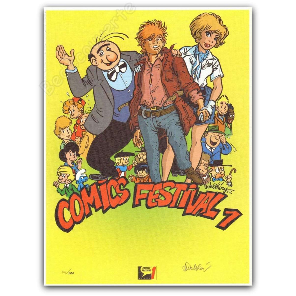 Walthéry - Natacha Comics Festival Hommage BDMichetz - Kogaratsu La lanterne