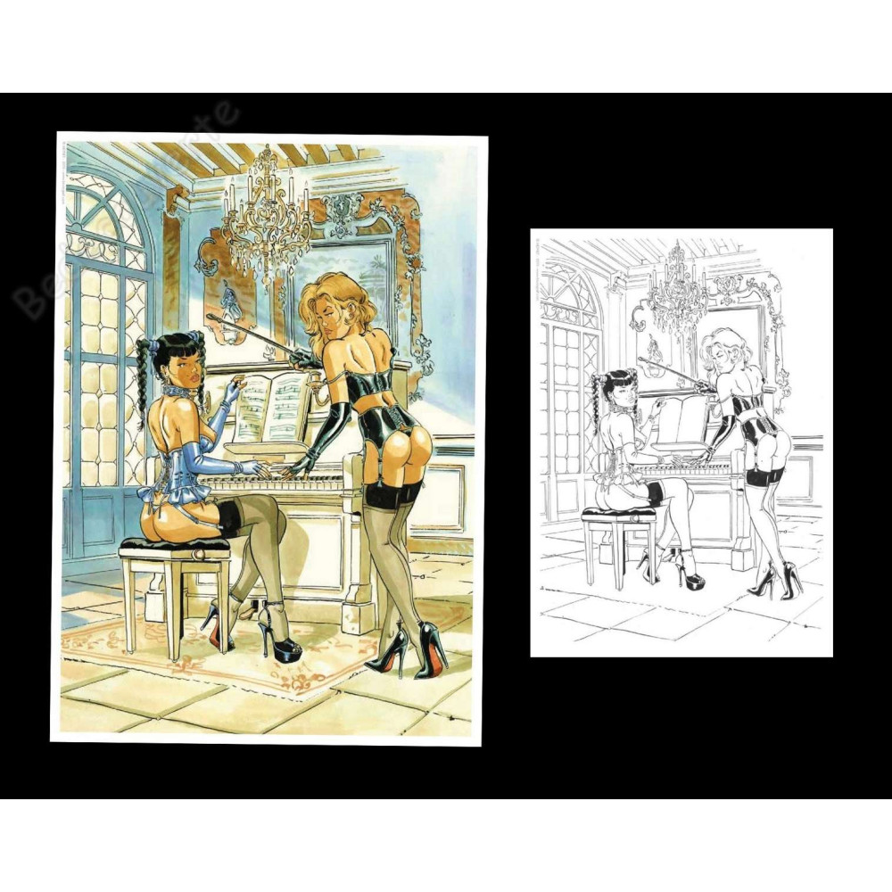 Meynet - Pin-up Piano SM 2019 Duo d'ex-libris