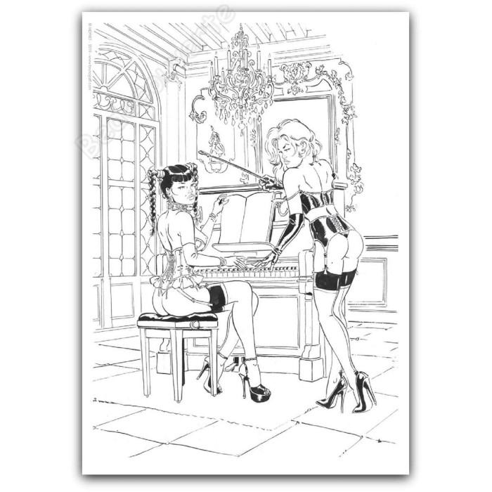 Meynet - Pin-up Piano SM 2019 Duo d'ex-libris