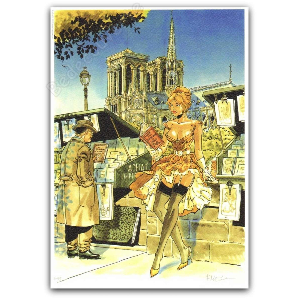 Meynet - Pin-up Paris Notre Dame 2019