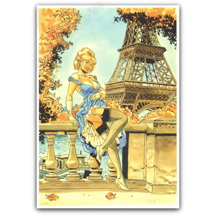 Meynet - Pin-up Paris Tour Eiffel 2019