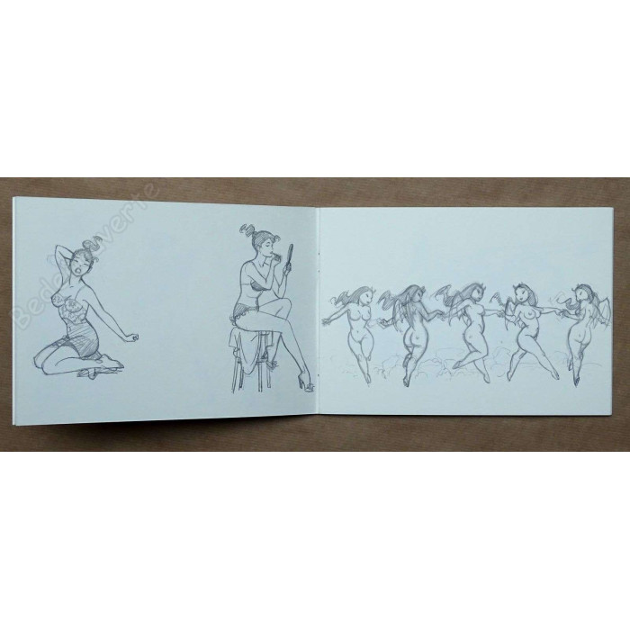 Berthet - Carnet de croquis Pin-up 2002