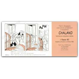 Chaland - Freddy Lombard invitation